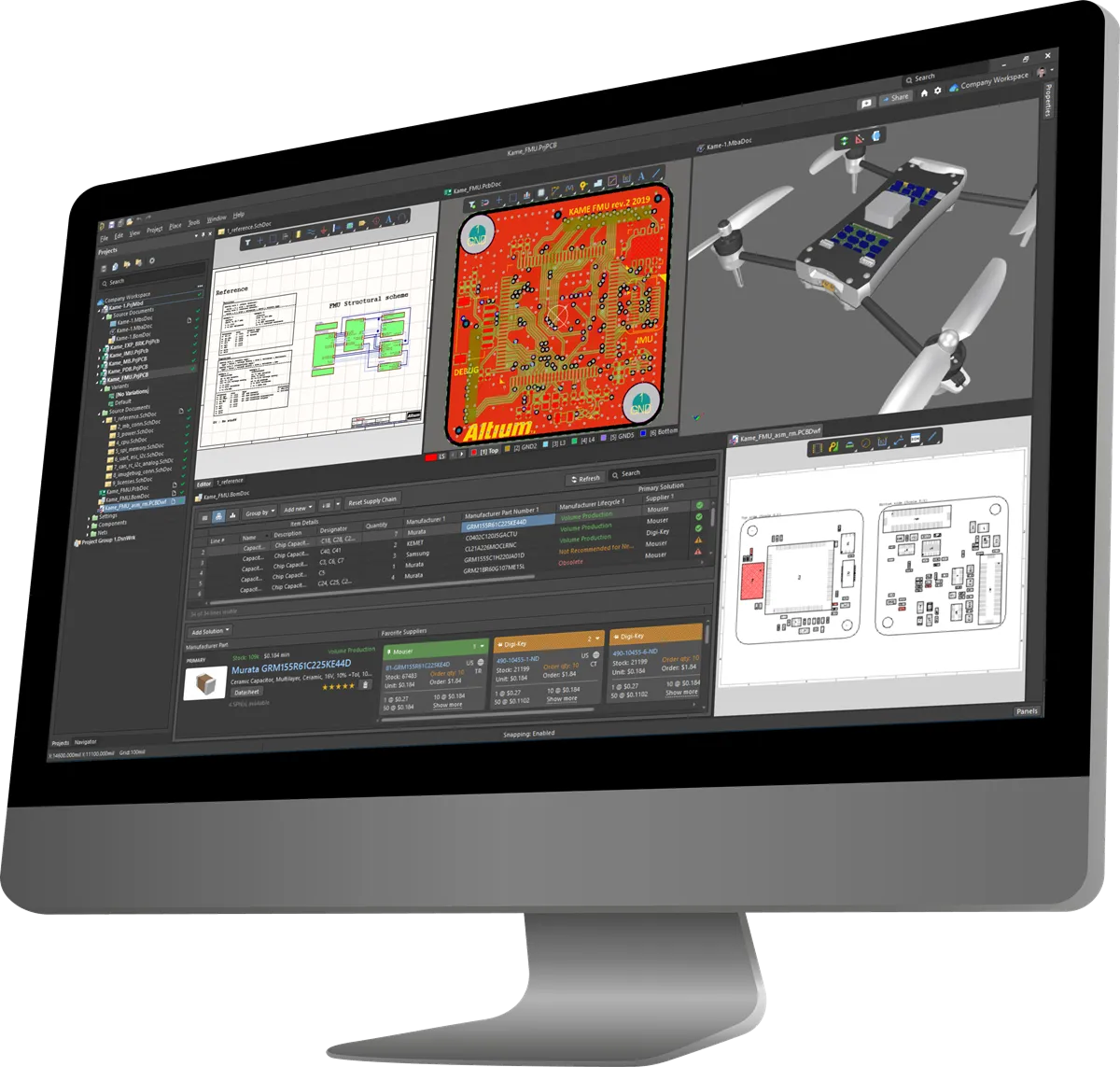 Progettazione e sbroglio PCB con Altium Designer