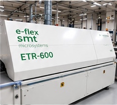 Forno di rifusione e-flex SMT Microsystems ETR-600 per saldatura SMD