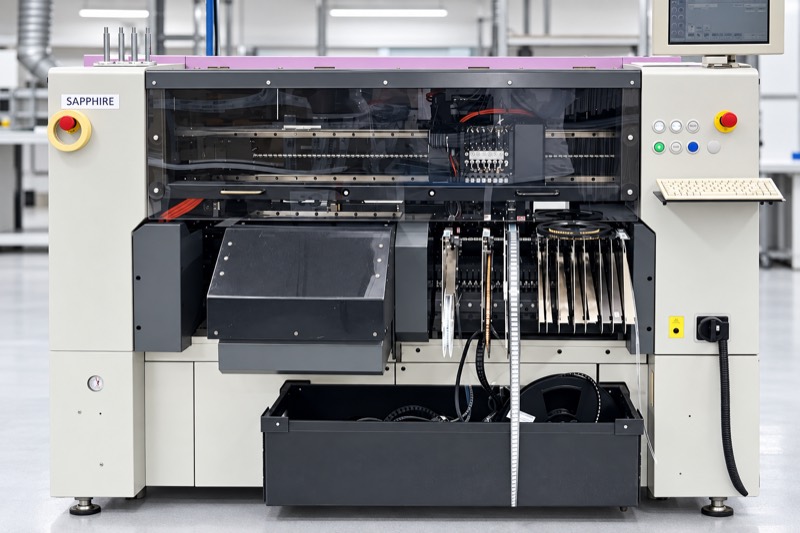 Macchina pick and place Philips Sapphire per montaggio componenti SMD
